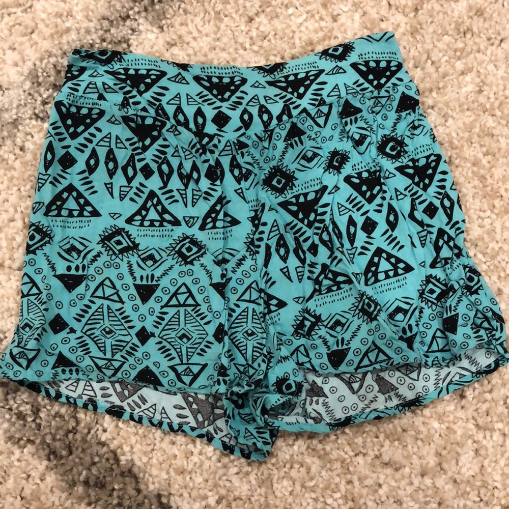 Egyptian pattern shorts